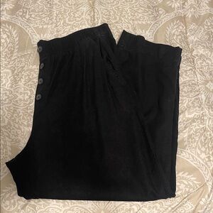 LOFT High Rise Black Pants